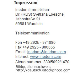 Impressum